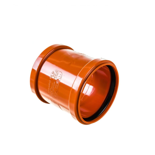 Муфта НПВХ (ПВХ) ремонтная Дн 400 коричневая безнапорная в/к Ostendorf KGU в Самаре
