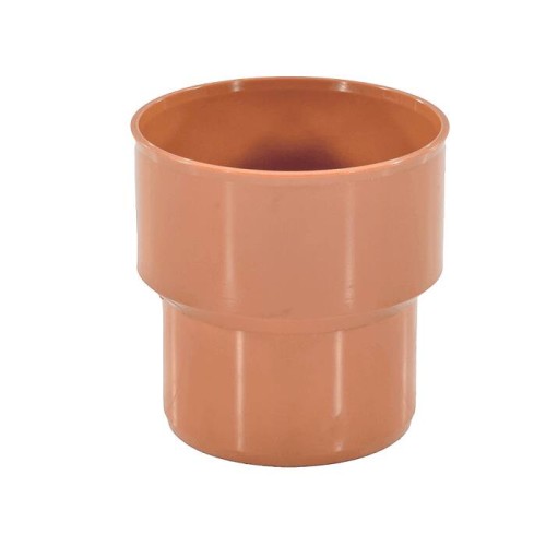 Переход НПВХ (ПВХ) на чугун Дн 110 коричневый безнапорный б/манжеты Ostendorf KGUG в Самаре