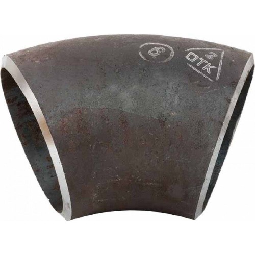 Отвод стальной бесшовный под приварку 45 ° исп. 2 Ст20 20х25х4 мм ГОСТ 17375-2001