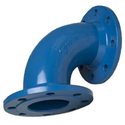 Отвод фланцевый ОФ Ду-100 30 градусов ВЧШГ с ЦПП цинк+AL ГОСТ ISO 2531-2012 в Самаре