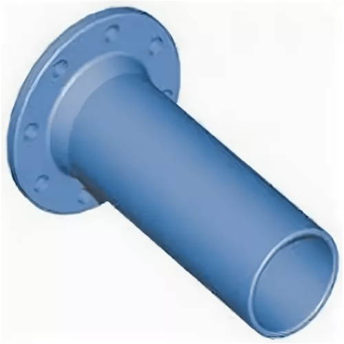 Патрубок фланец-гладкий конец ПФГ Ду-250 (L=1200) ВЧШГ с ЦПП цинк+AL ГОСТ ISO 2531-2012 в Самаре