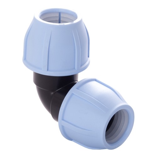 Отвод ПЭ компрессионный Дн 40 90гр Ру-16 VALFEX в Самаре