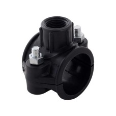 Седелка ПЭ Дн 50-1/2" ВР (ВН) Ру-16 с резьбовым выходом VALFEX