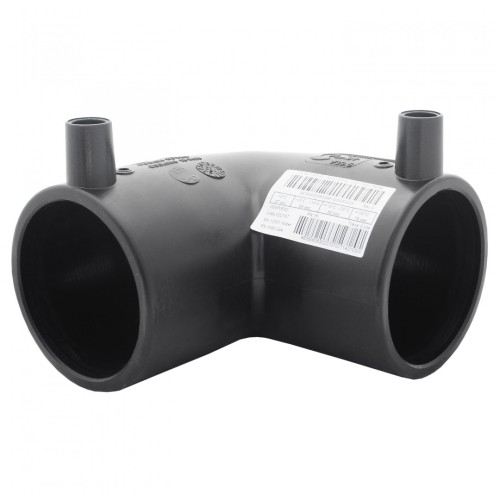 Отвод ПЭ100 спигот Дн 160 90гр Ру-16 SDR11 в Самаре