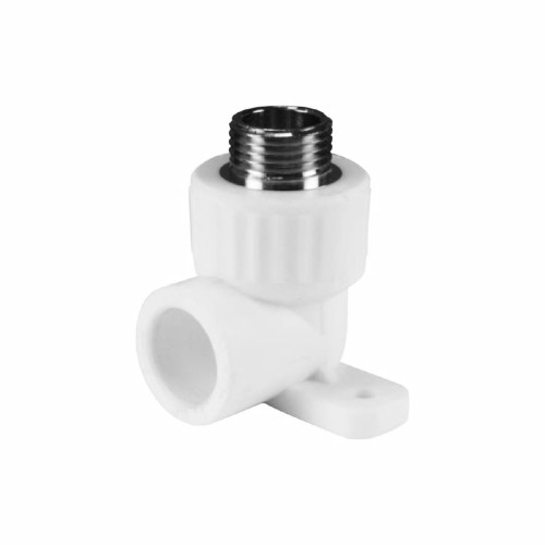 Водорозетка PP-R НР (НАР) Дн 20-1/2" 90гр белая Pro Aqua в Самаре