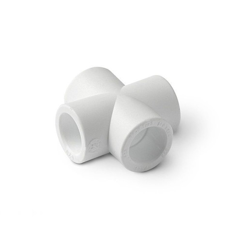 Крестовина PP-R белая Дн 40 Pro Aqua в Самаре