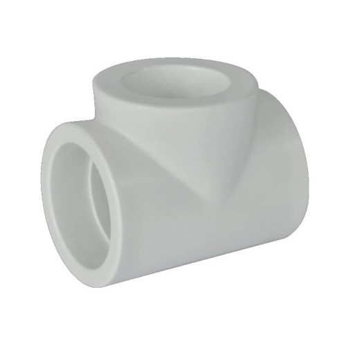 Тройник PP-R редукционный Дн 110-50-110 белый Pro Aqua в Самаре