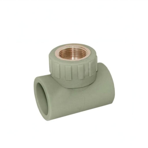 Тройник PP-R комбинированный серый ВР (ВН) Дн 32-1/2" Wavin Ekoplastik в Самаре