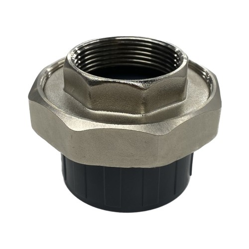 Муфта ПВХ под клеевое соединение Дн 63х2" серая разъемная ВР Aquaviva AQVBBD63F в Самаре