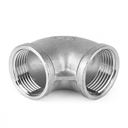Отвод нержавеющий резьбовой ВР (ВН) Ру 16 AISI 304 25 мм 1"