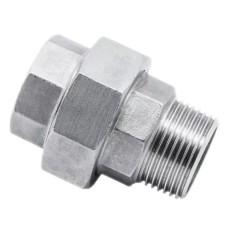 Американка чугунная прямая оцинкованная ВР-НР 15 мм 1/2" ГОСТ 8959-75