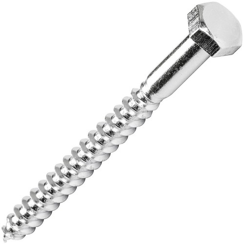 Саморез стальной оцинкованный с шестигранной головкой М8х100 DIN 571 (упак 100 шт) в Самаре