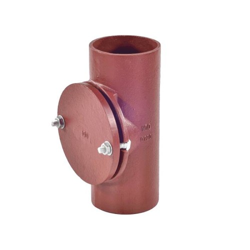 Ревизия чугунная SML Ду-100 с круглой крышкой безраструбная Китай в Самаре