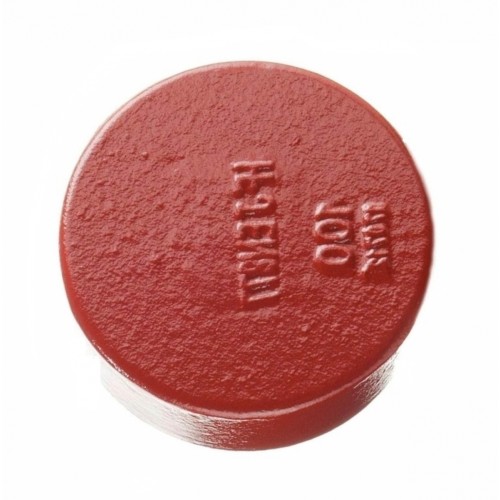 Заглушка чугунная SML Ду-100 торцевая безраструбная Китай в Самаре