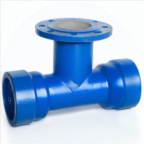 Тройник раструб-фланец ТРФ Ду 150-150 Тайтон ВЧШГ с ЦПП цинк+AL ГОСТ ISO 2531-2012 в Самаре