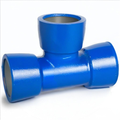 Тройник раструбный ТР Ду 200-80 ВЧШГ с ЦПП цинк+AL ГОСТ ISO 2531-2012 в Самаре