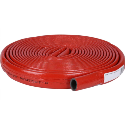 Трубка из вспененного полиэтилена 28/4 L=11м (Т<95°C) в защитной оболочке красный Energoflex SUPER PROTECT в Самаре