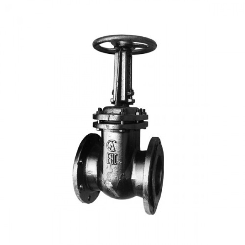 Задвижка клиновая чугунная фланцевая с выдвижныи шпинделем Ру 6 30ч7бк ЛМЗ 50 мм