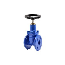 Задвижка клиновая чугунная фланцевая с обрезиненным клином Ру 16 KR14 Гранар 600 мм