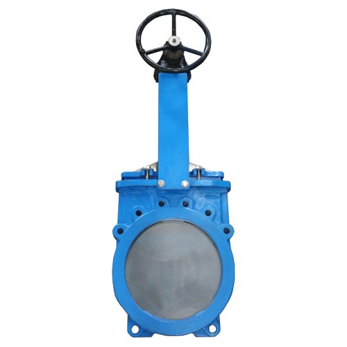 Задвижка шиберная двусторонняя с невыдвижным штоком Ду-600 Ру-10 с редуктором под электропривод ISO2 F14 (Т<110°С) Benarmo в Самаре