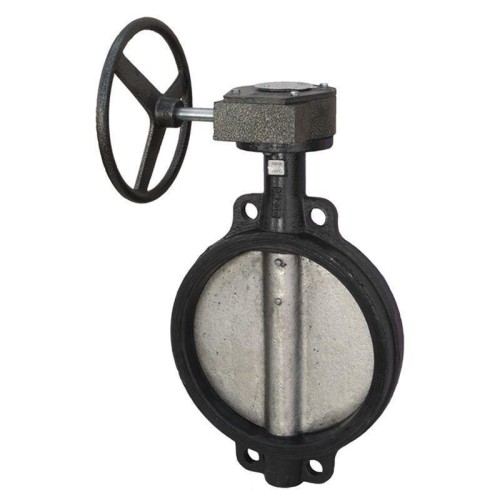 Затвор с чугунным диском и редуктором межфланцевый 1,0 МПа EPDM VPE4408 GGG50 Tecofi 350 мм в Самаре