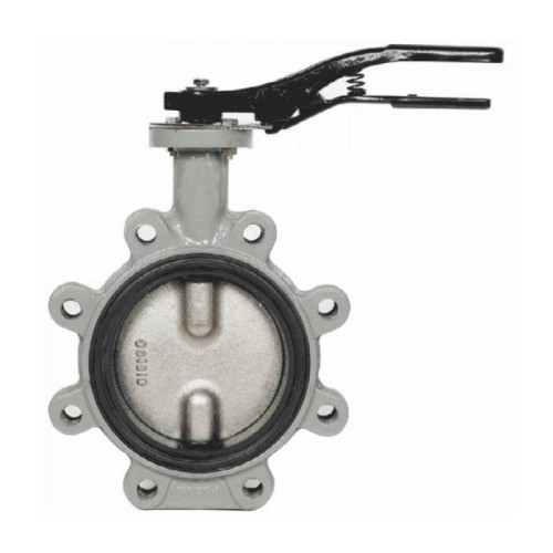 Затвор ручной с чугунным диском и рукояткой межфланцевый 1,6 МПа EPDM R59FL Giacomini 300 мм в Самаре