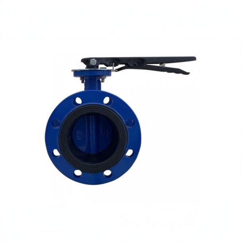 Затвор ручной с чугунным диском и рукояткой межфланцевый 2,5 МПа EPDM ЗПCС GG25 АДЛ 125 мм в Самаре